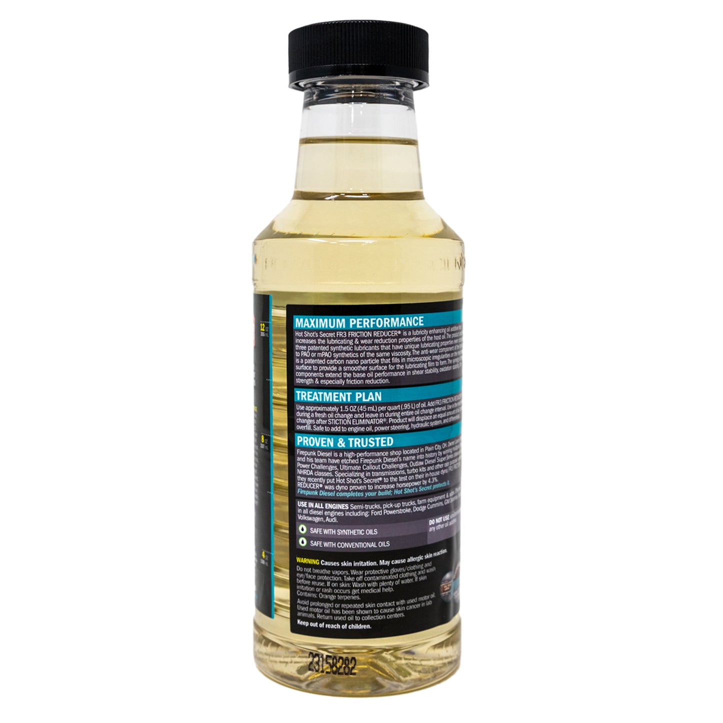 Hot Shot's Secret FR3 FRICTION REDUCER Nano Lubricant - 16 OZ