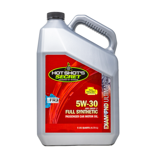 Hot Shot's Secret Red Diamond Passenger Car Motor Oil - 5W-30 5 Quart